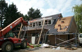 Dakrenovatie - Nibbixwoud. Werkzaamheden.