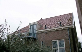 Oude pannen Scoutinggebouw Medemblik