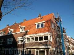Nieuwe dakpannen - Amsterdam