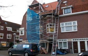Nieuwe dakpannen - Amsterdam
