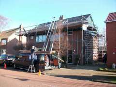 Nieuwe dakpannen - Wormer